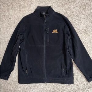 University of Minnesota Gopher Jacket - Black Mens L